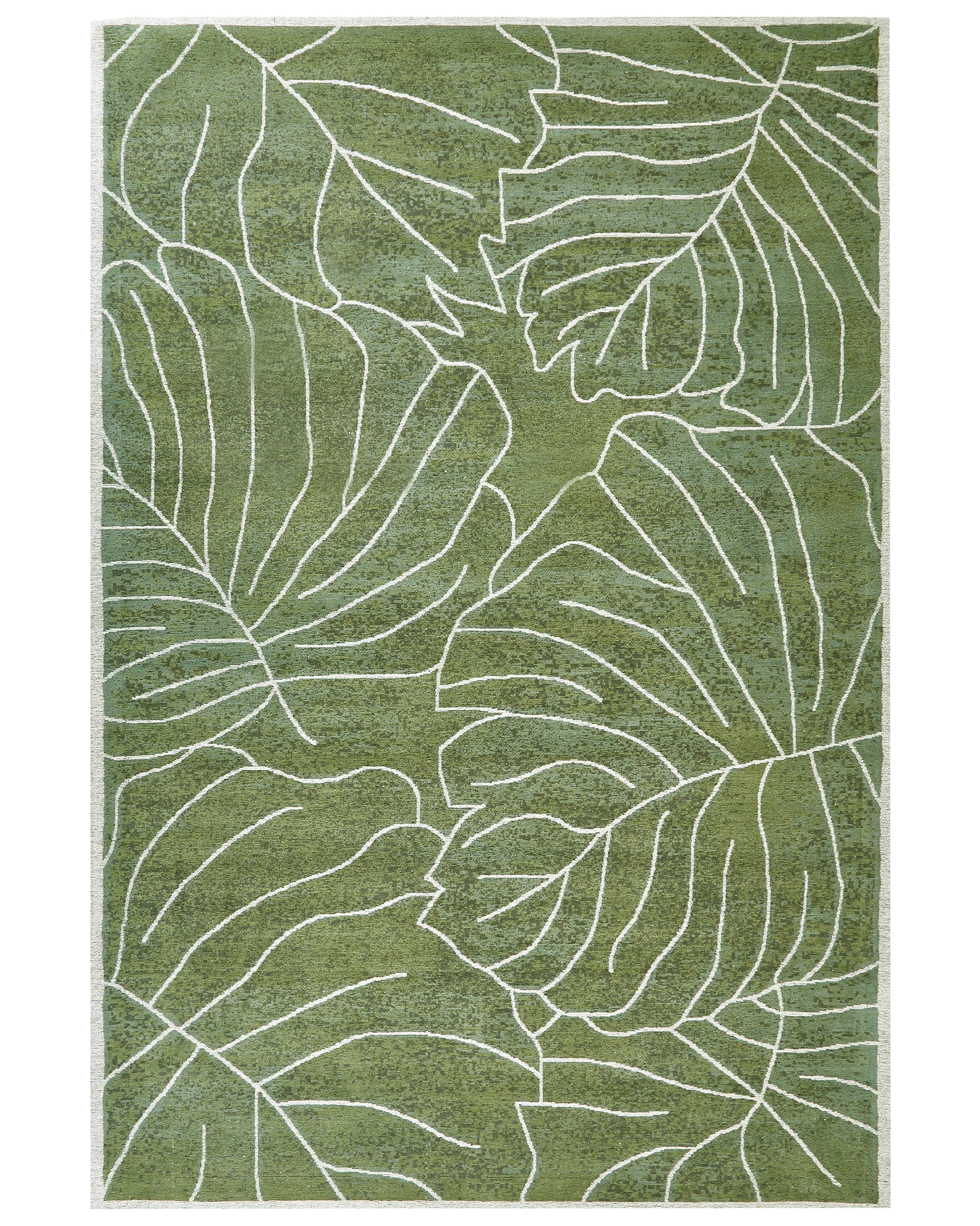 Vloerkleed SARMIN Groen 200 x 300 cm Katoen