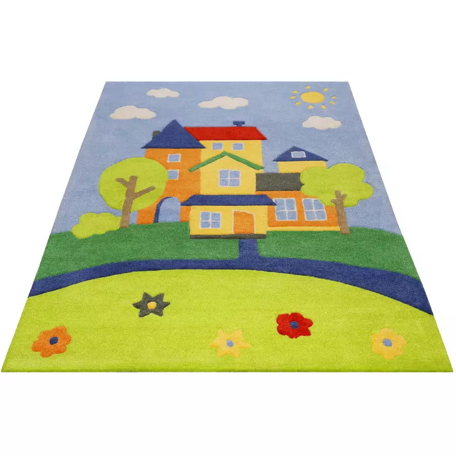 Smart Kids Kinderteppich Villa Villakulla multicolor