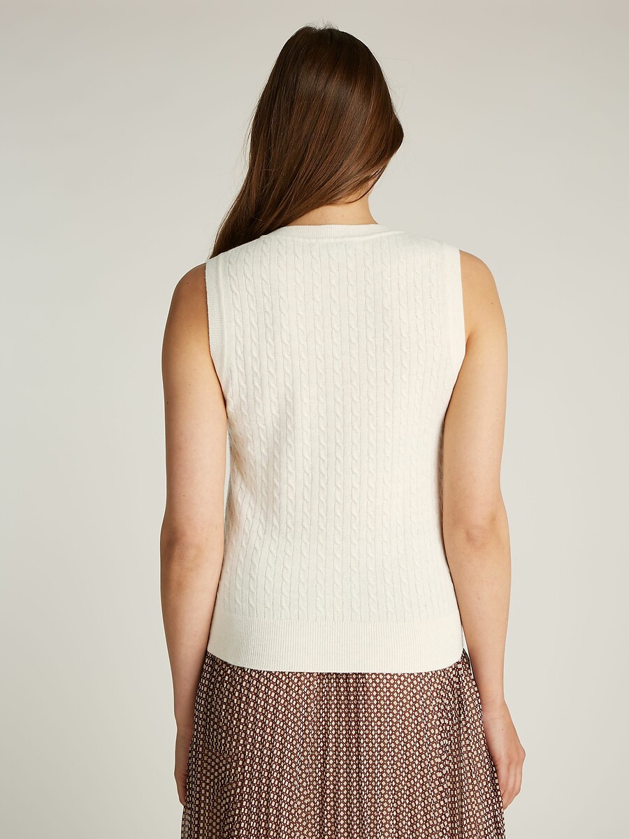 TOMMY HILFIGER<br>Suéter sem mangas