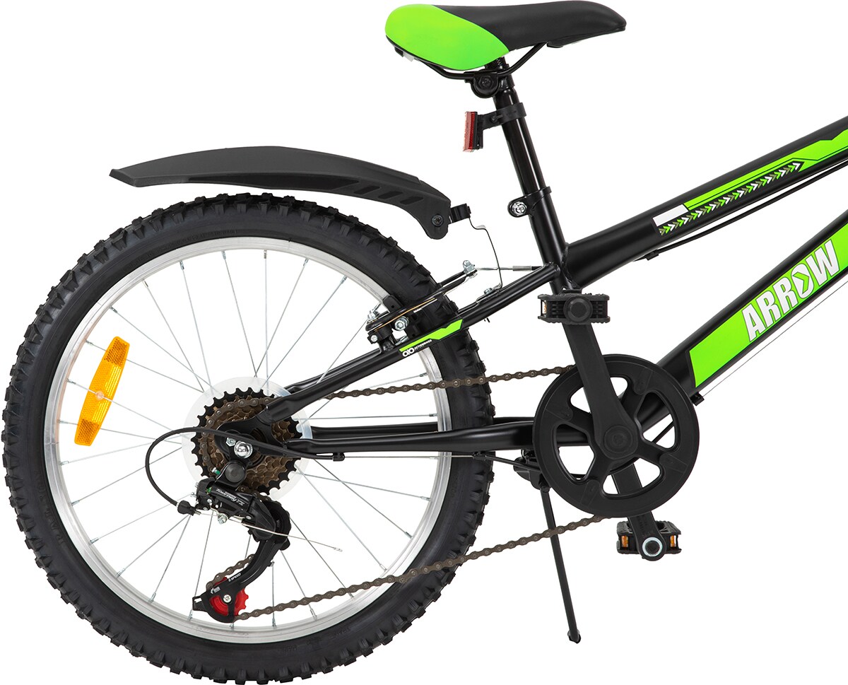 Actionbikes Kinderfahrrad Arrow 20 Zoll, Gangschaltung, V-Brake-Bremsen, verstellbar, Diamantrahmen