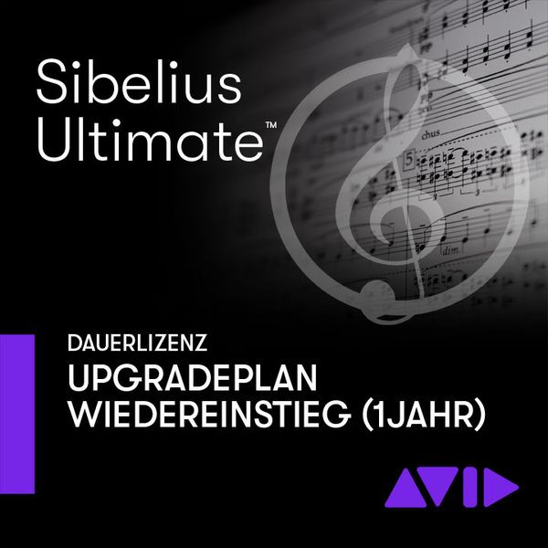 Avid Sibelius Ultimate Reinstate 1Y