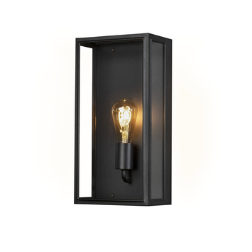 Konstsmide buitenlamp Carpi messing/zwart 20x40cm