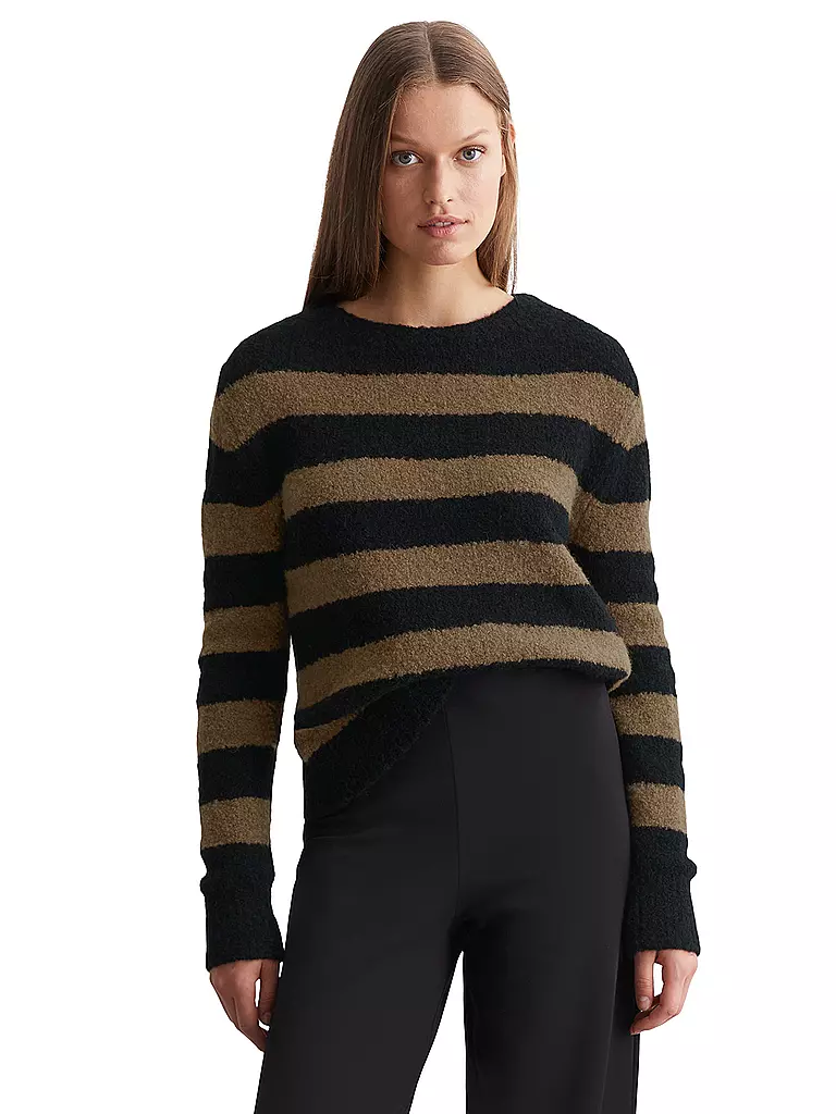 MARC O'POLO Pullover schwarz
