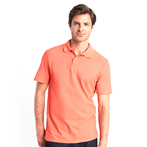 Camisa polo Gildan Softstyle de manga curta e tecido piqué duplo