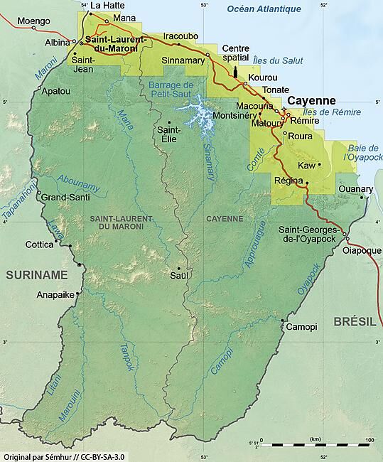 GLOBEXPLORER - TOPO GLOBEXPLORER IGN 1/25000e PACK GUYANE