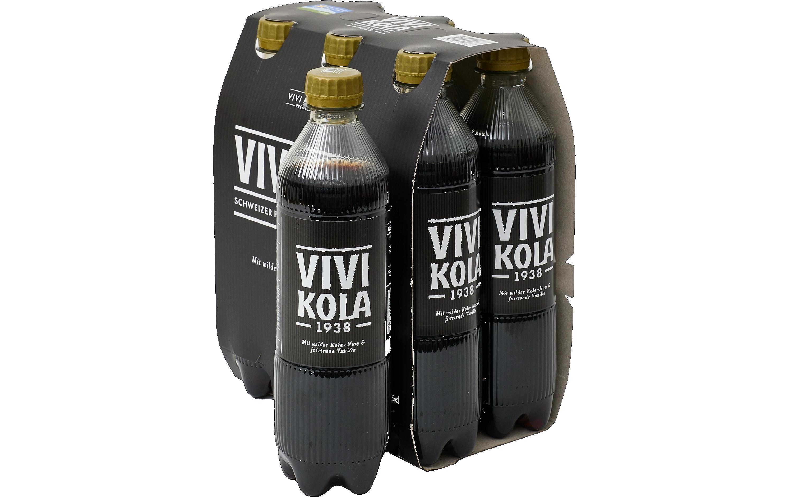 Vivi Kola Klassisch 6 x 0.5 lSchweizer Premium Kola