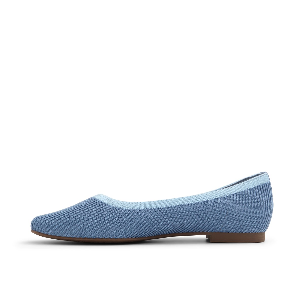 SOLEMATE-Ceawan-Ballerine - Talon plat - Bleu Clair