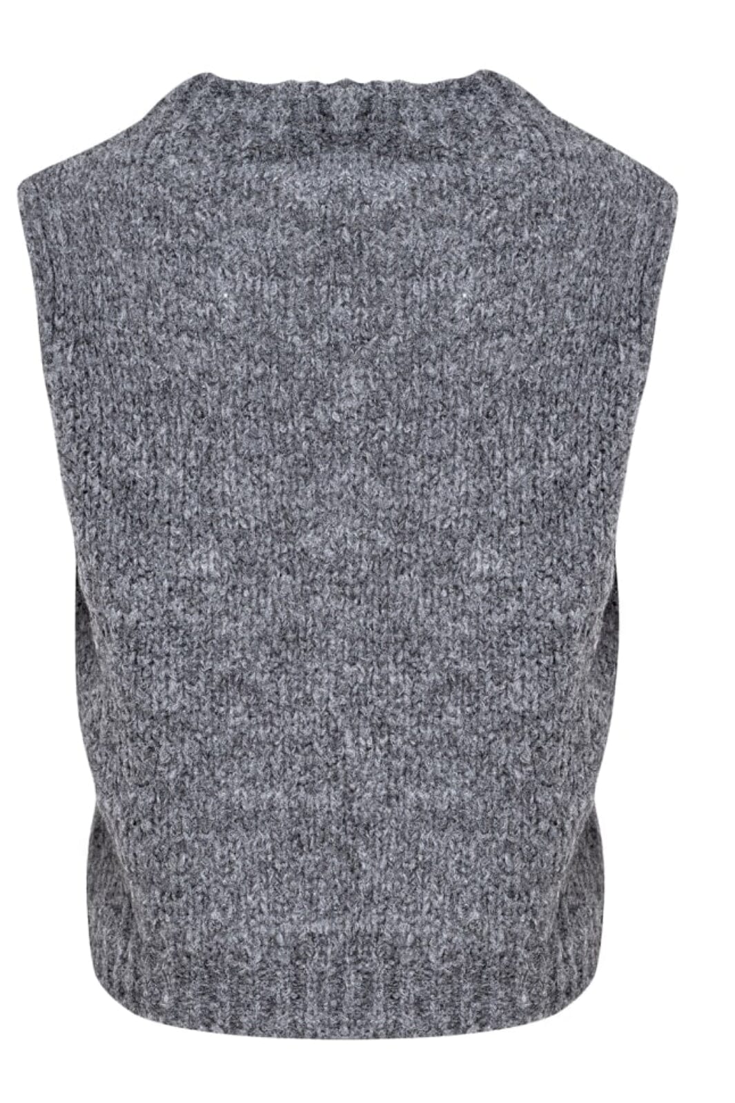 Noella Kala Vest Wool dark grey melange