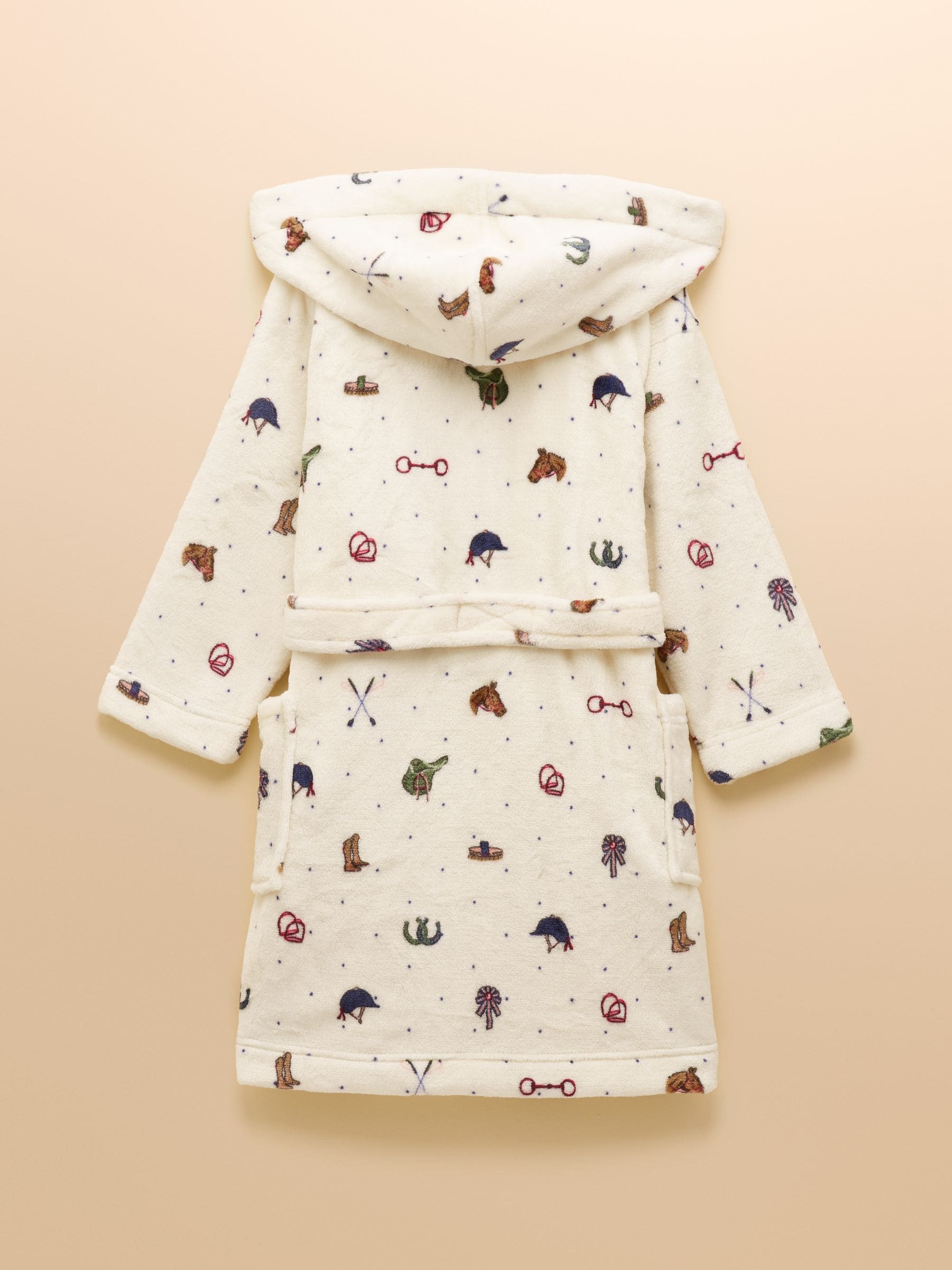 Crème - Joules Snug-kamerjas voor meisjes