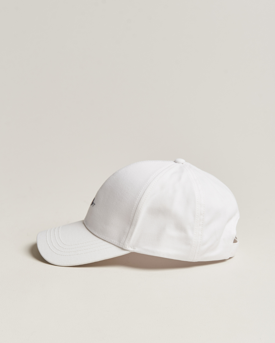 GANT High Cotton Twill Cap White