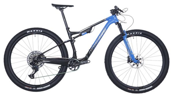 Vélo VTT Tout Suspendu Lapierre XR 9.9 Sram XX1 Eagle 12V 29'' Carbone Noir / Bleu 2023 - Produit Reconditionné