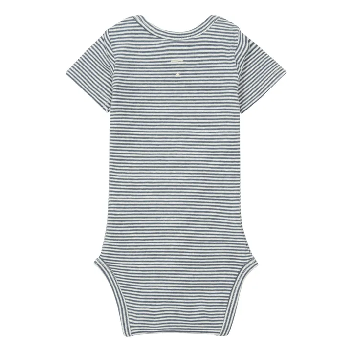 Gray Label Body Onesie Coton Bio | Bleu gris