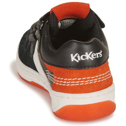Kickers - KALIDO - Noir / Orange