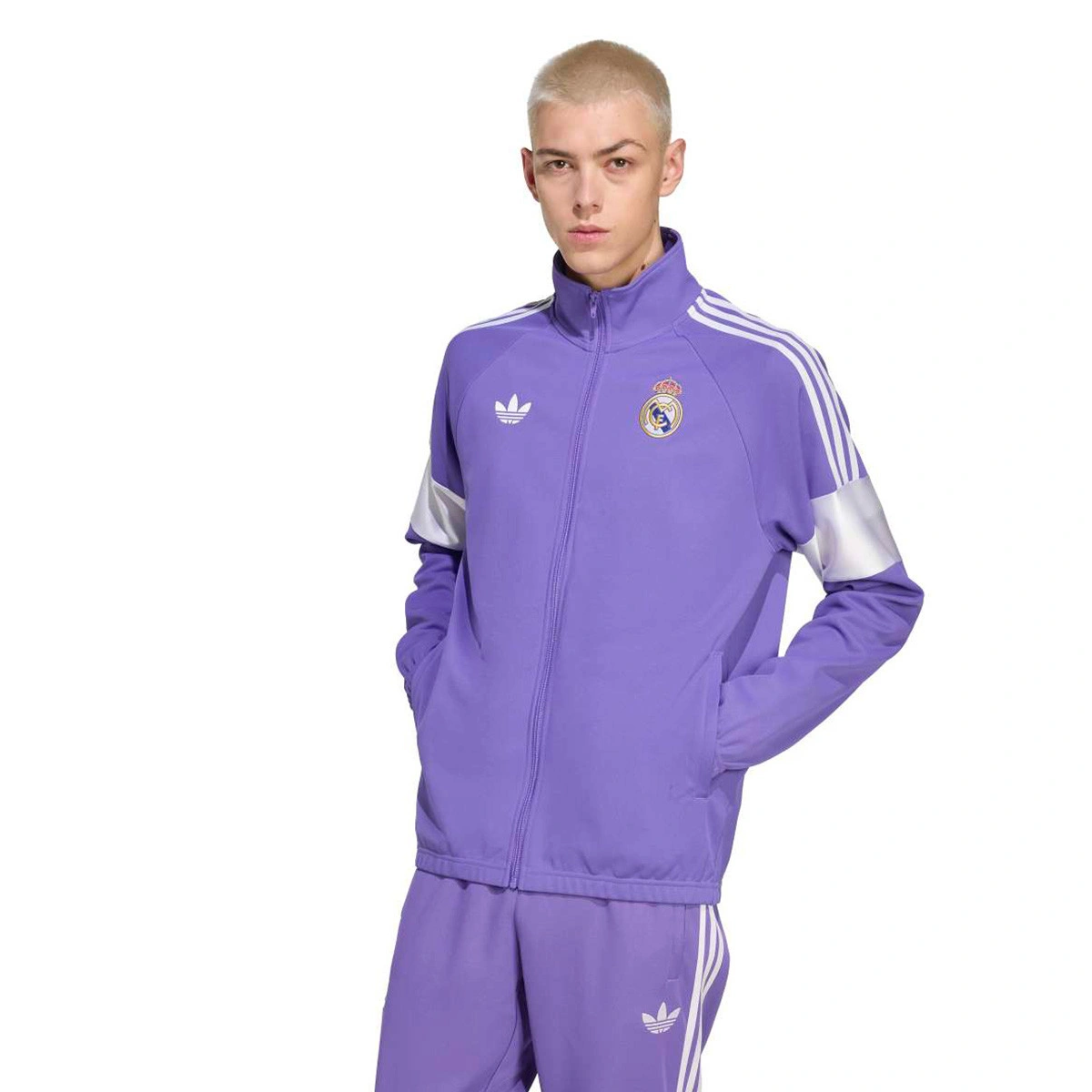 Casaco adidas Real Madrid Lifestyler Fanswear 2025-2026