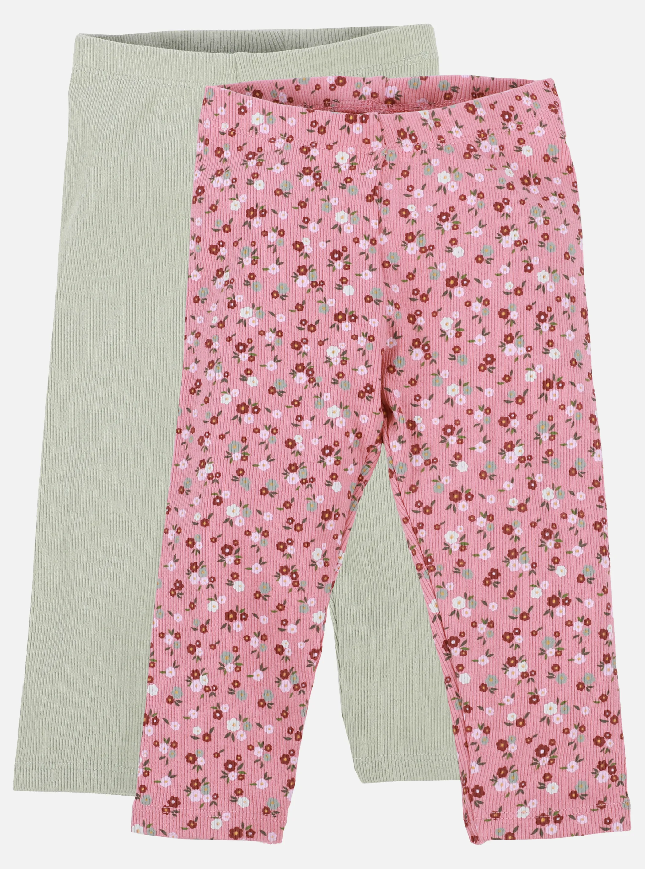 Baby Mädchen Leggings im 2er Pack
