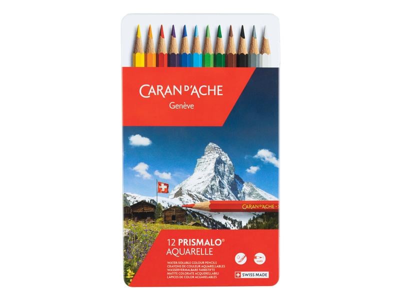 Caran d'Ache Farbstifte Schachtel Prismalo Leer Leere Farbstifteschachtel