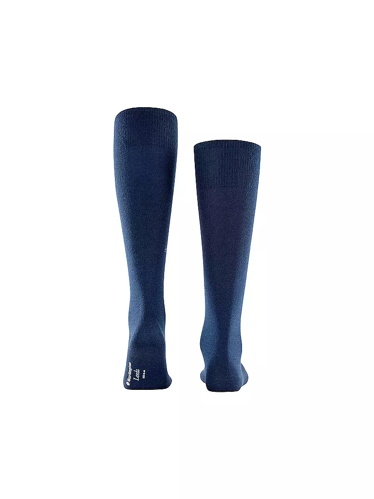 BURLINGTON Herren Kniestrümpfe LEEDS 40-46 marine dunkelblau