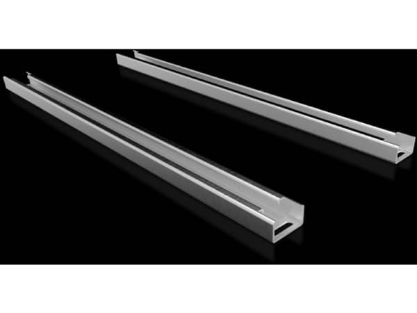 Rittal SV 9683.308, Støttebrakett, Grå, Stål, 696 mm, 2,5 mm, 3,7 kg