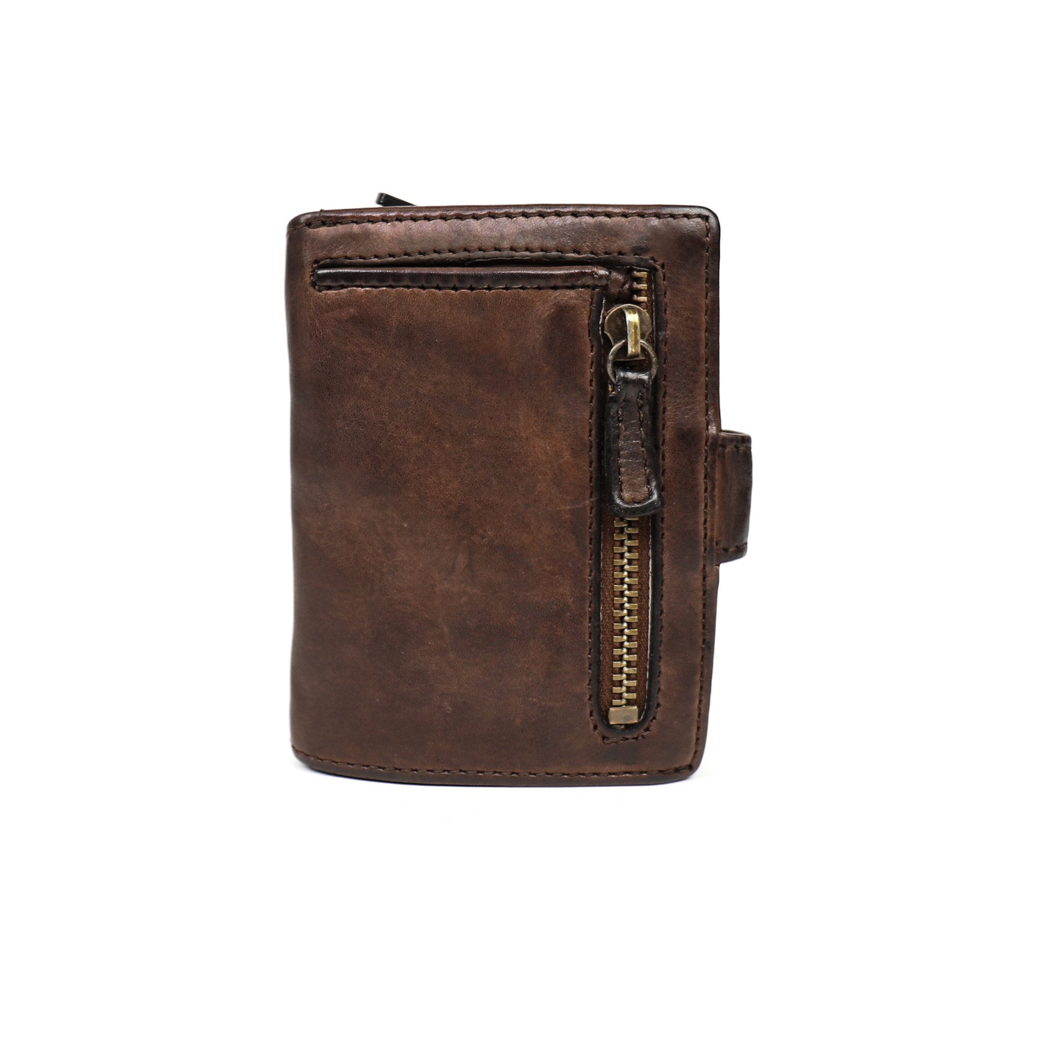 Bear Design Cow Lavato Wallet Cardprotector Bobby RFID Donkerbruin CL15689
