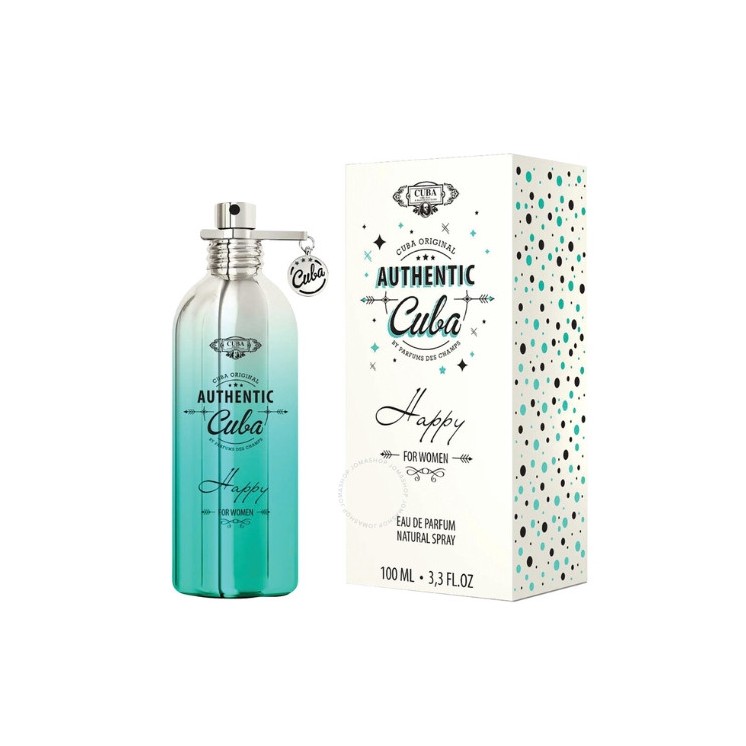 Cuba Original Authentic Happy for Women Eau de Toilette Spray 100 ml