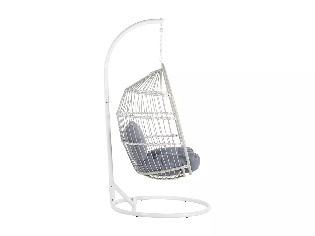 Fauteuil suspendu avec support ALBA Blanc
