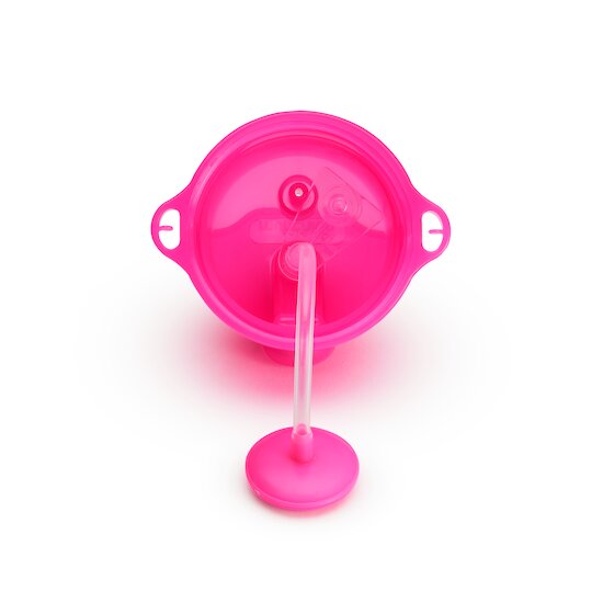 Tasse d'apprentissage à paille Click Lock   Rose        296 ml   de               Munchkin