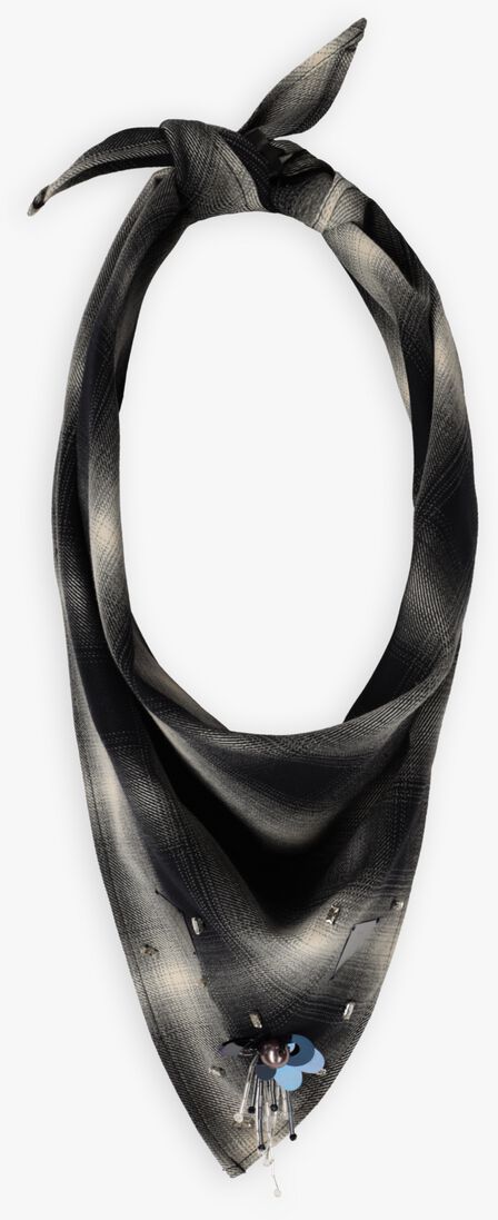 multi dante6 sjaal brona embellished check scarf