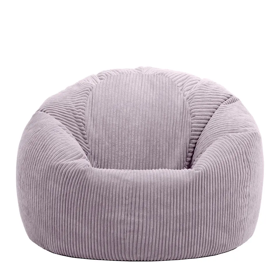 Set van 2 icon Zitzak Kingston - Corduroy Zitzak Volwassenen - Paars