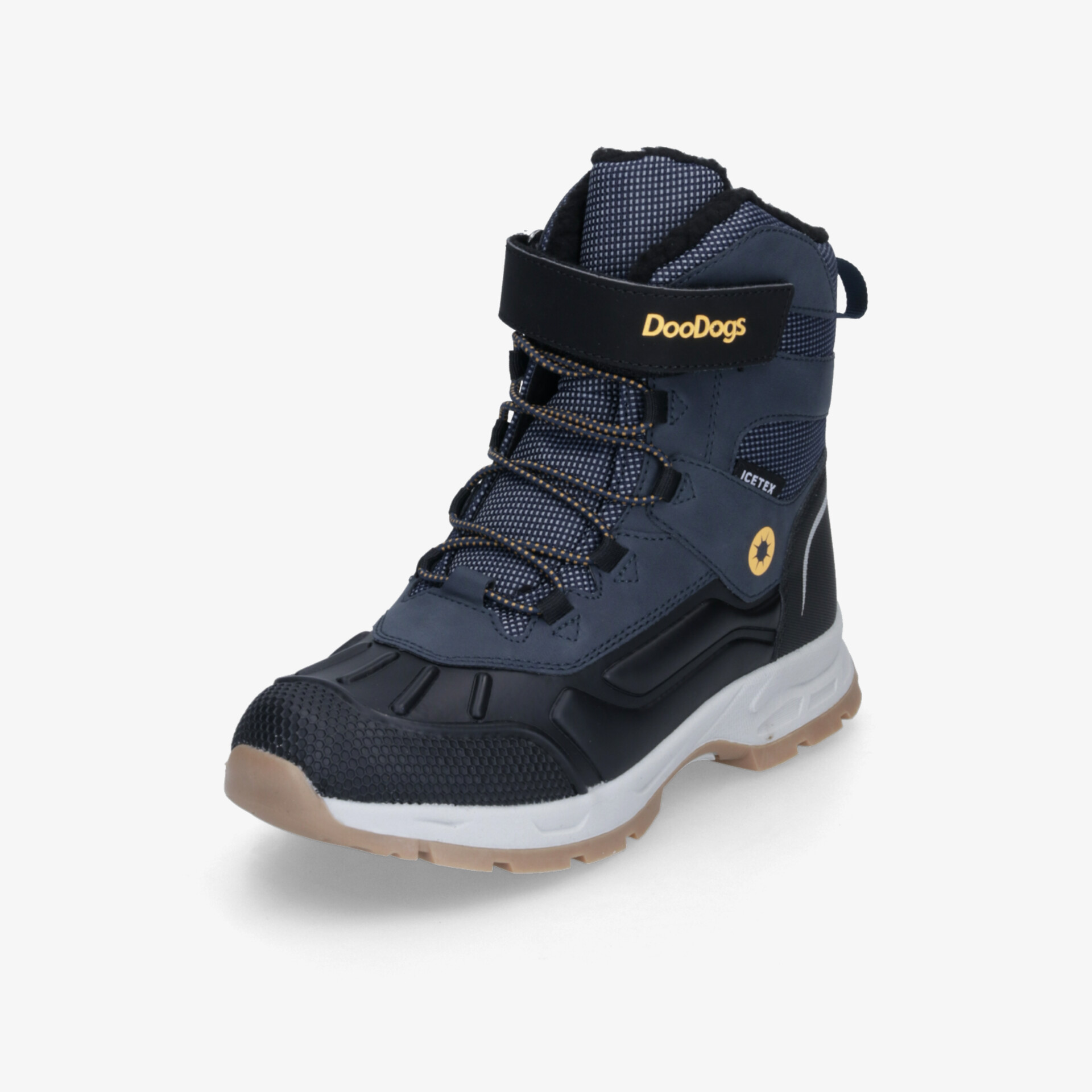 DooDogs Kinder Winterstiefel blau