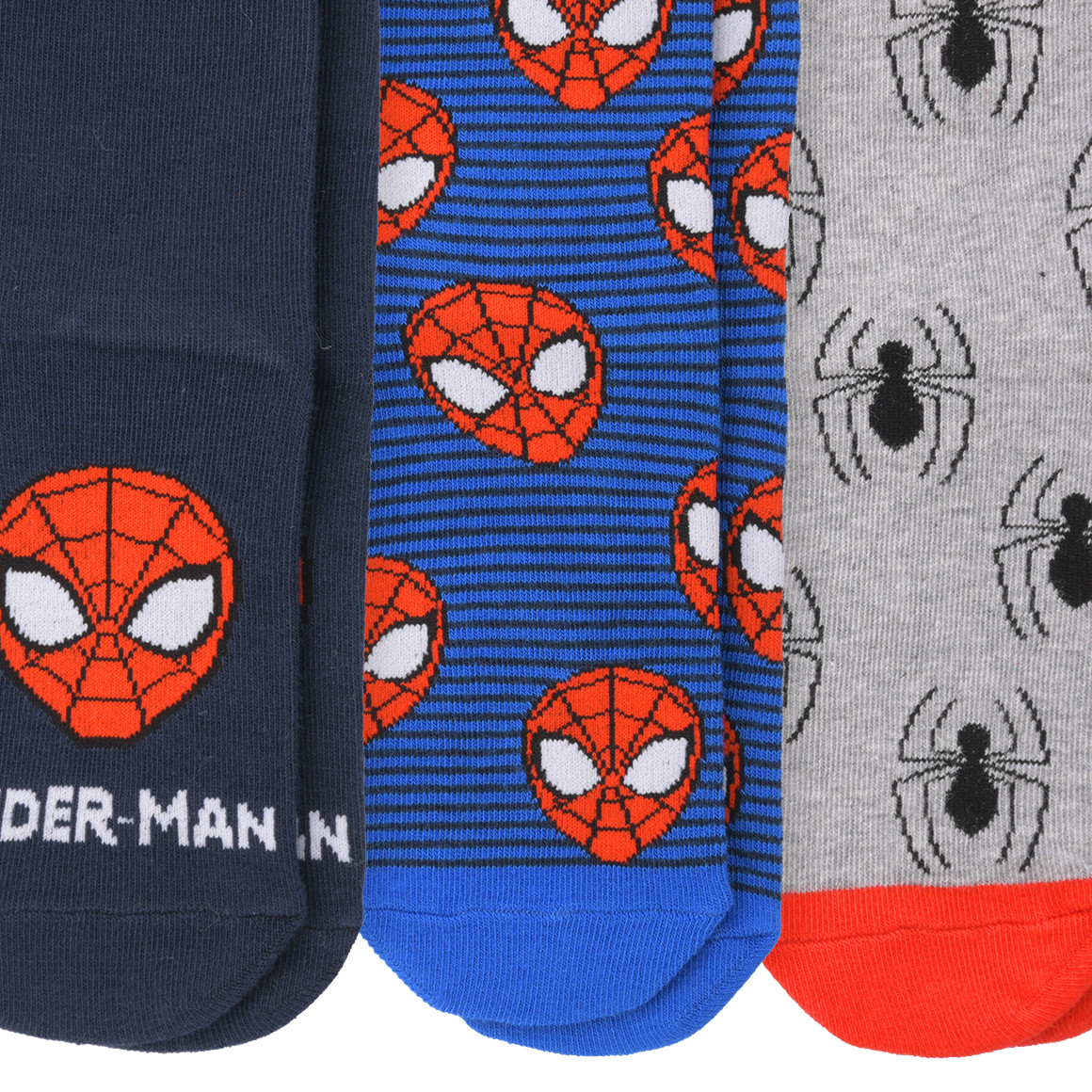 Topolino 3 Paar MARVEL Socken blau / grau / rot