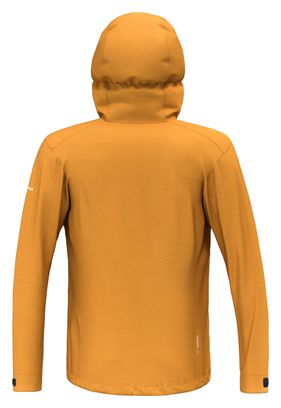 Veste Imperméable Salewa Puez Aqua Jaune
