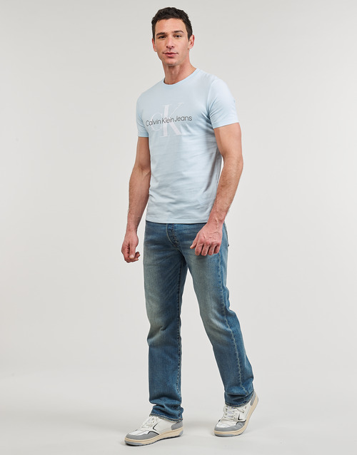 Calvin Klein Jeans - SEASONAL MONOLOGO TEE - Bleu