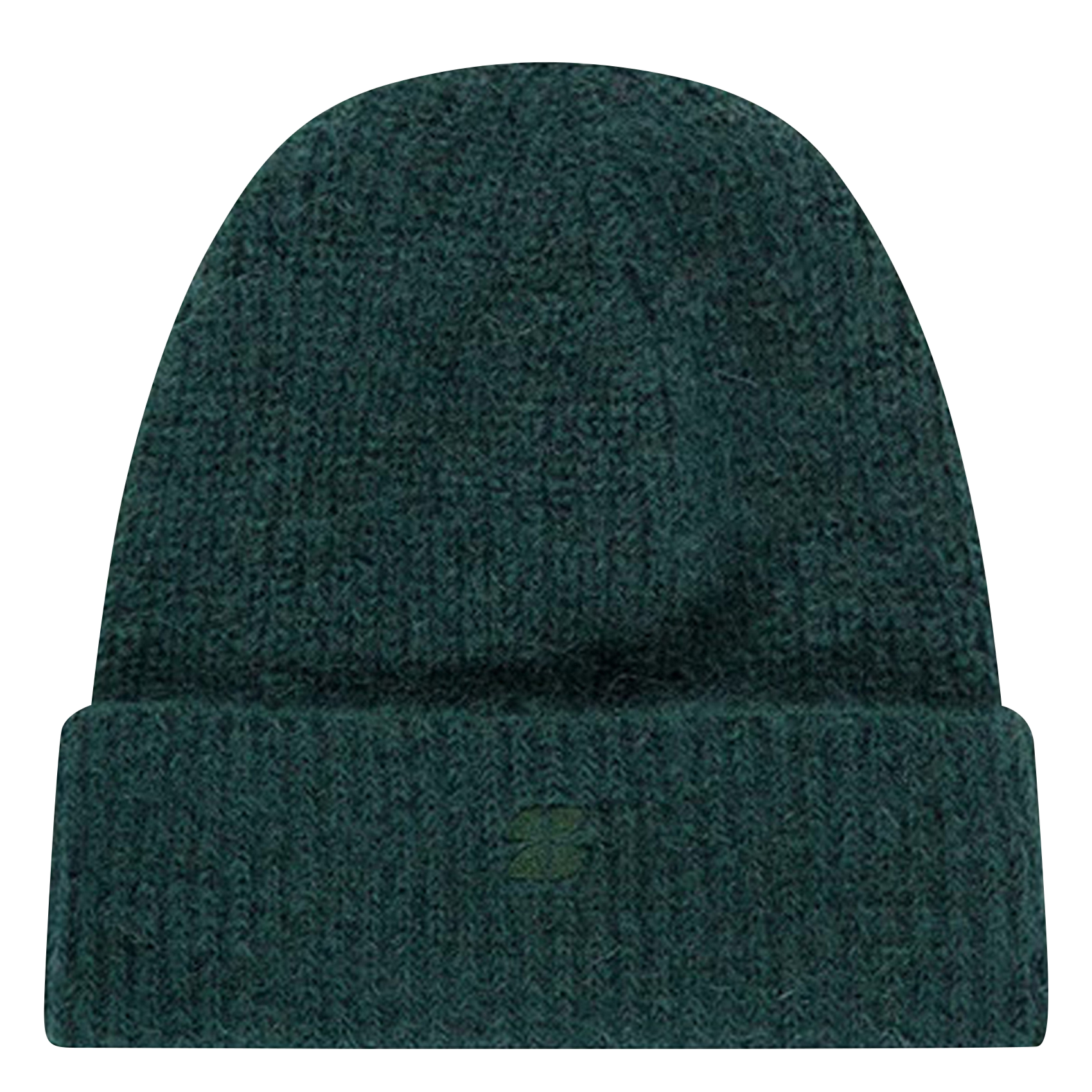 LOGO BEANIE - Bonnet en mohair mélangé | Vert