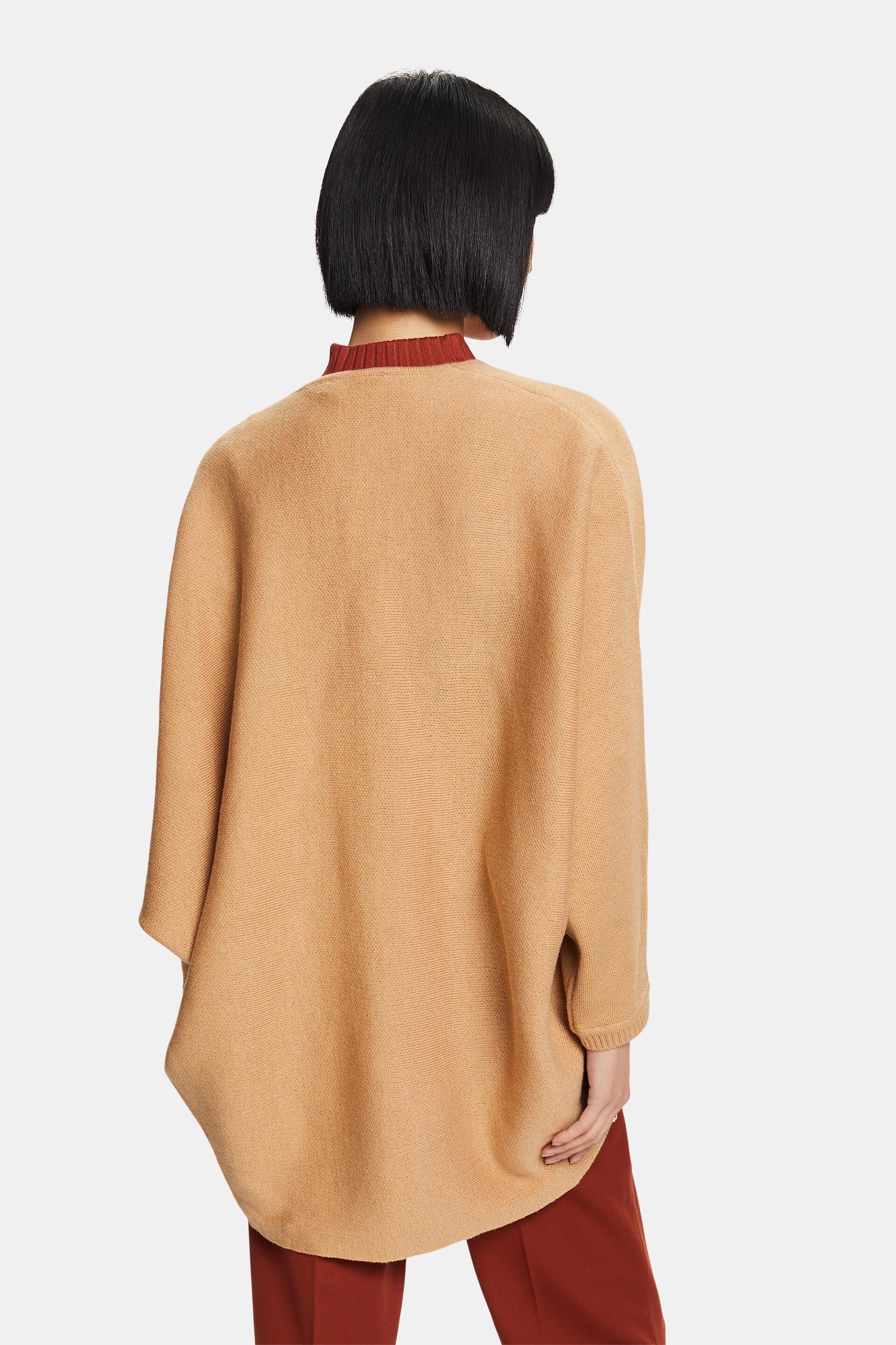 Recyclé le cardigan à manches chauve-souris