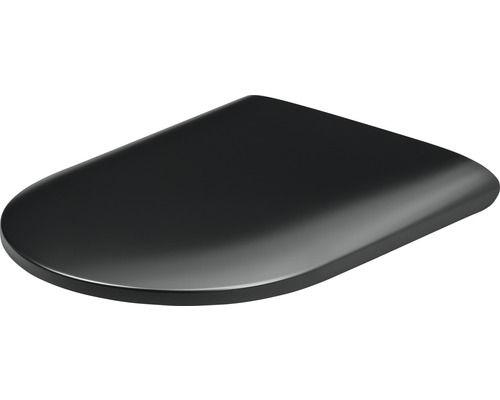 Jungborn toiletzitting FLORIEL/ONE mat zwart met softclose mechanisme