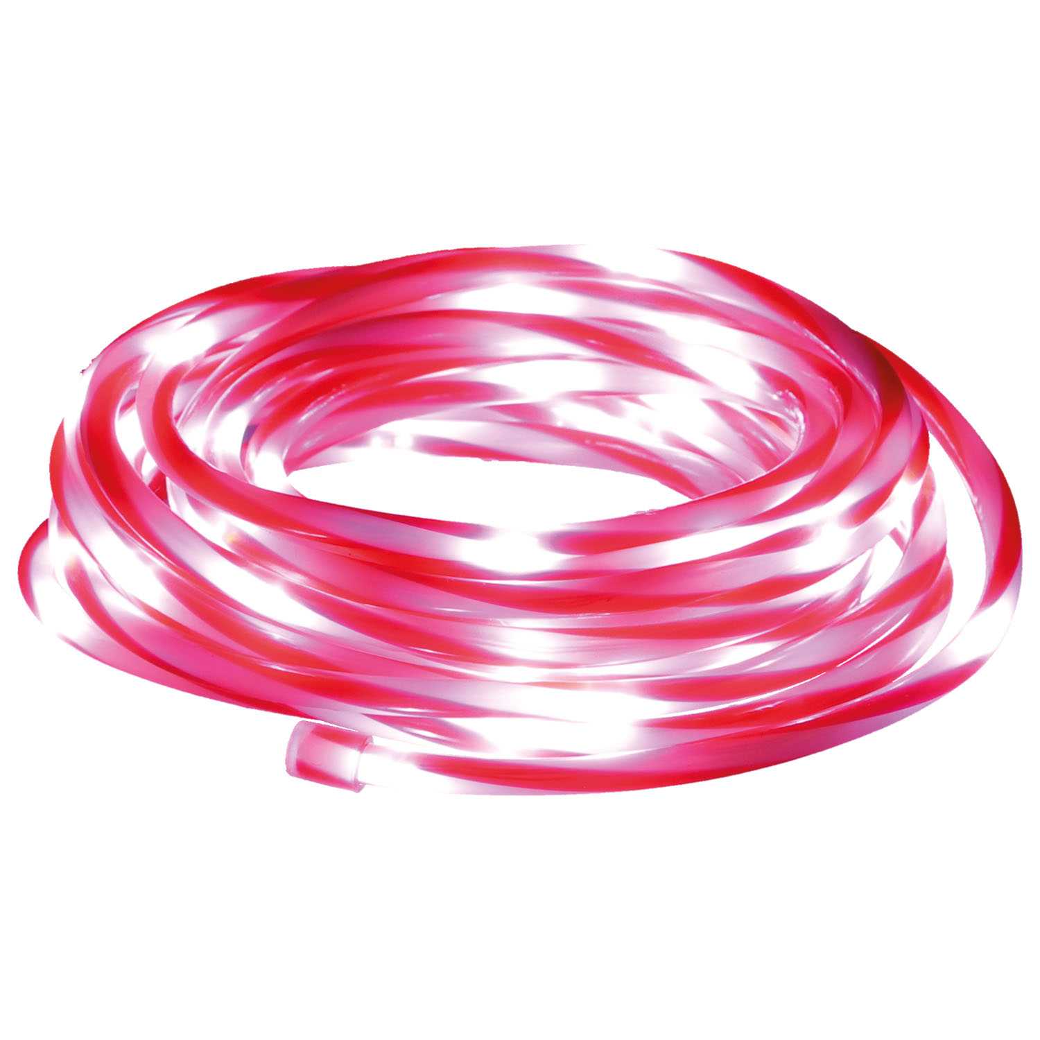 Lichterschlauch Zuckerstangenoptik 50LED