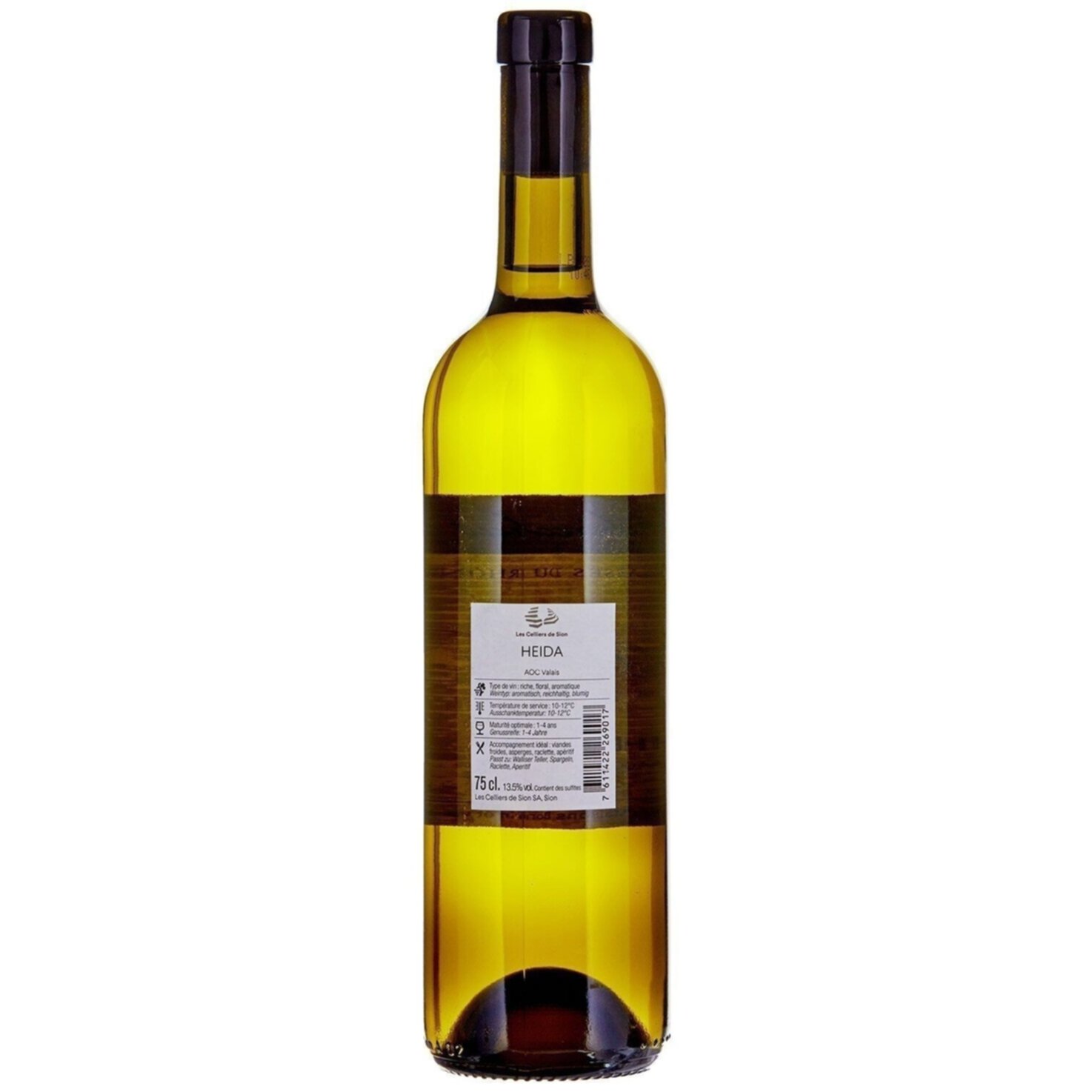 Valais AOC Heida Terrasses du Rhône Bibacchus -75cl