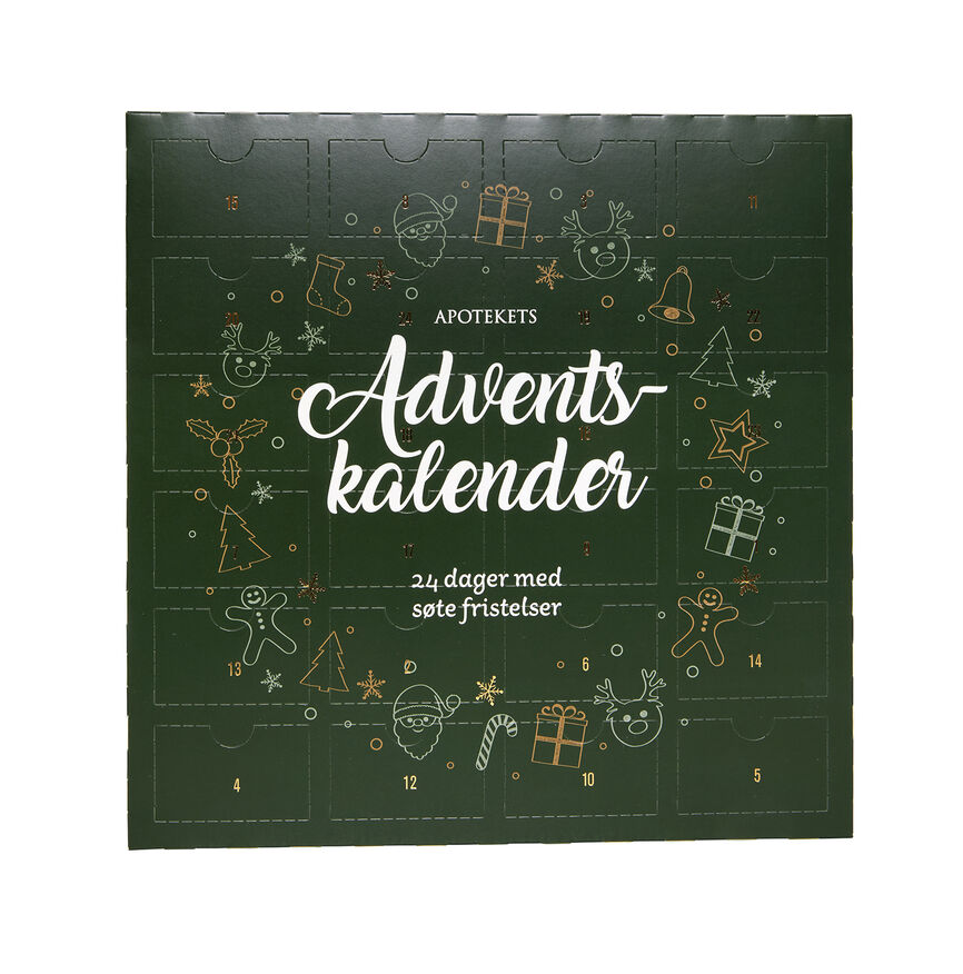 Apotekets adventskalender 24 luker