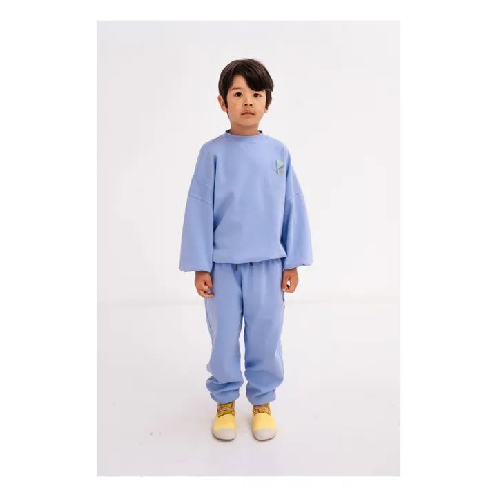 Repose AMS Sweat Coton Bio Crewneck | Bleu ciel