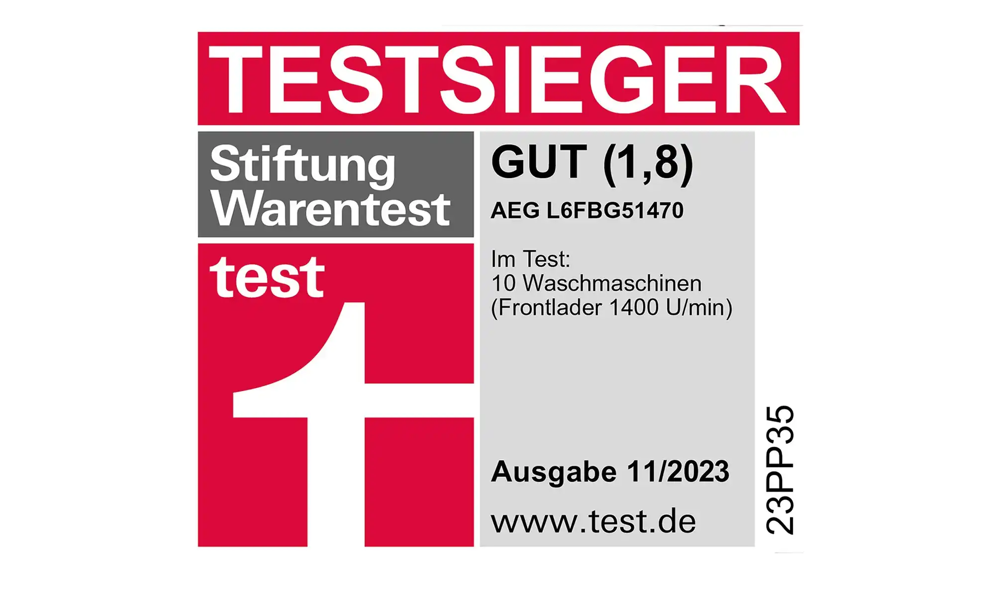 AEG Waschvollautomat L6FBG51470