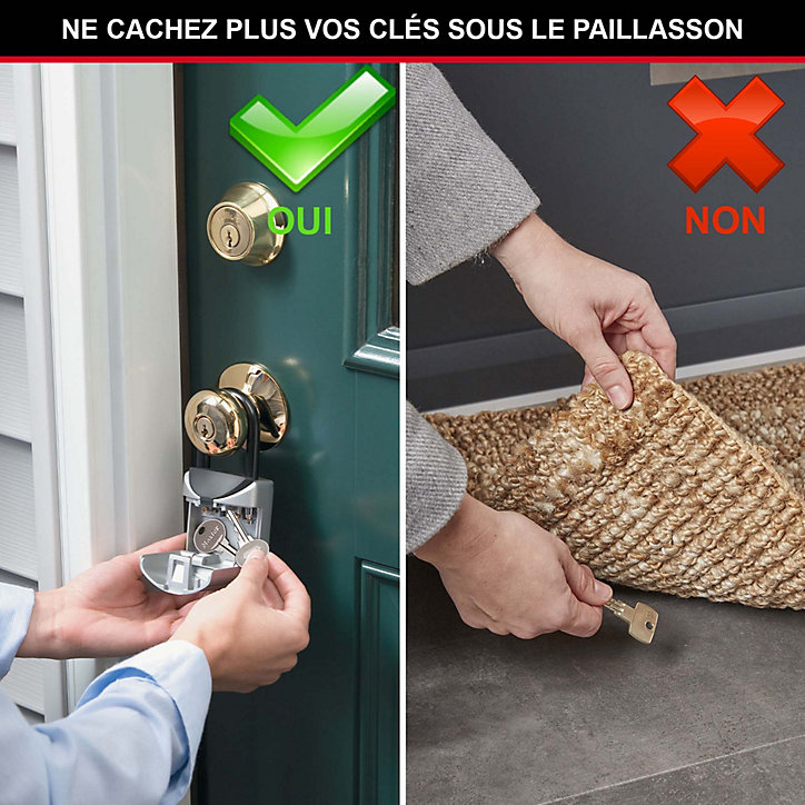 Boîte à clés transportable Master Lock 5406EURD