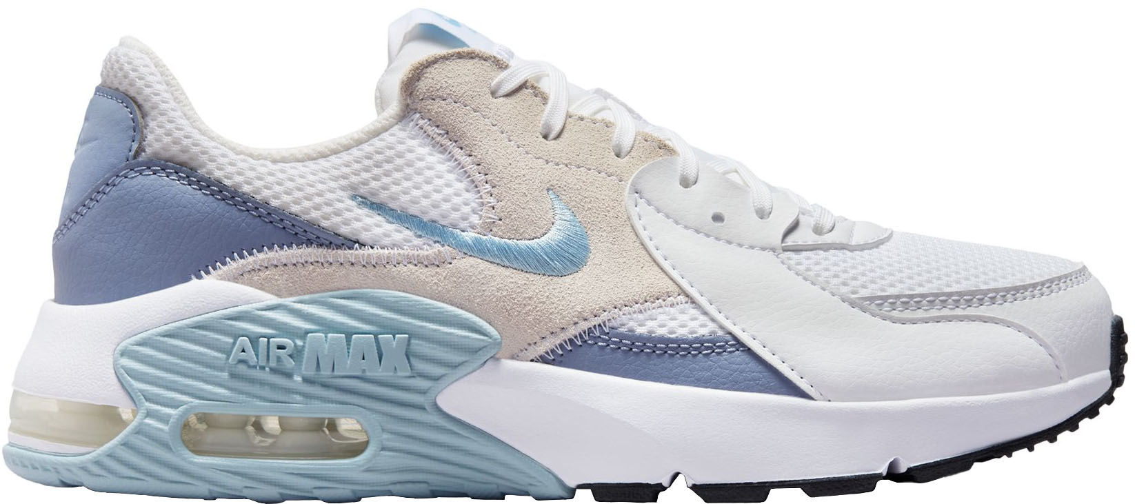 Air Max Excee Dame 138/White/LT Armory Blue/Ashen Slate/Black