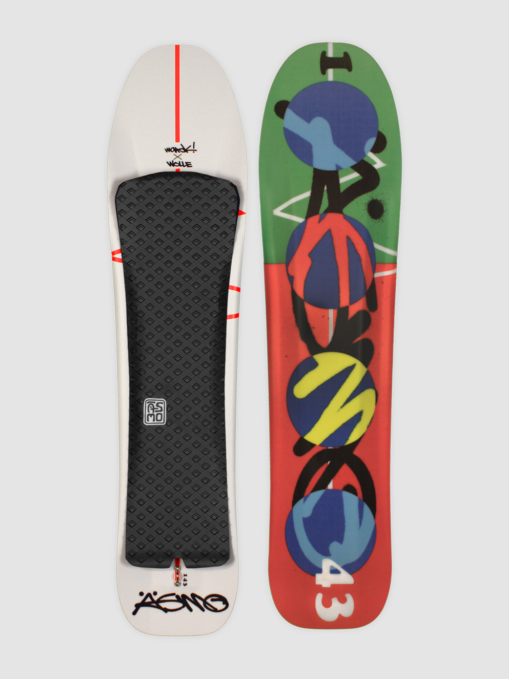 Äsmo Blunt Marok 2025 Powder Surfer white