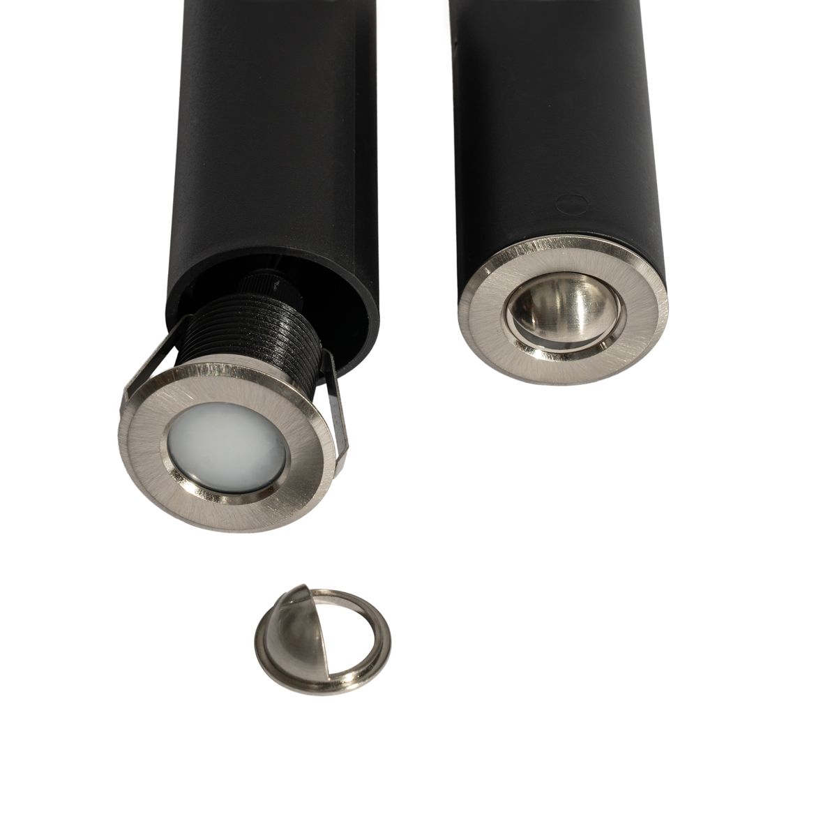Set van 5 moderne grondspots aluminium incl. LED IP67 - Linsey