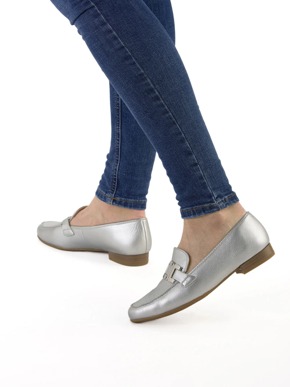 College Slipper Kent silber