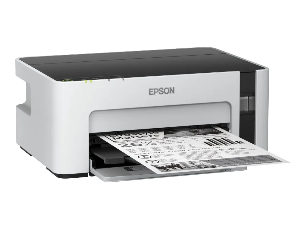 Epson EcoTank ET-M1120 - Printer - S/H - blækprinter - kan genopfyldes - A4/Legal - 1440 x 720 dpi - op til 15 spm - kapacitet: 150 ark - USB 2.0