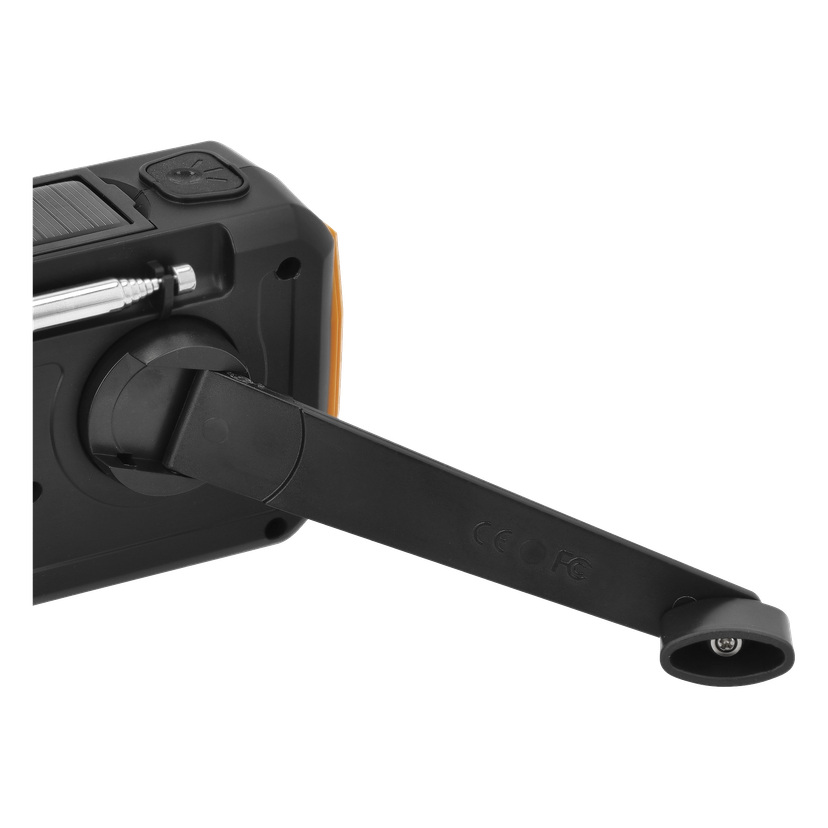 Sveivradio med solcelle FM/DAB 2500 mAh