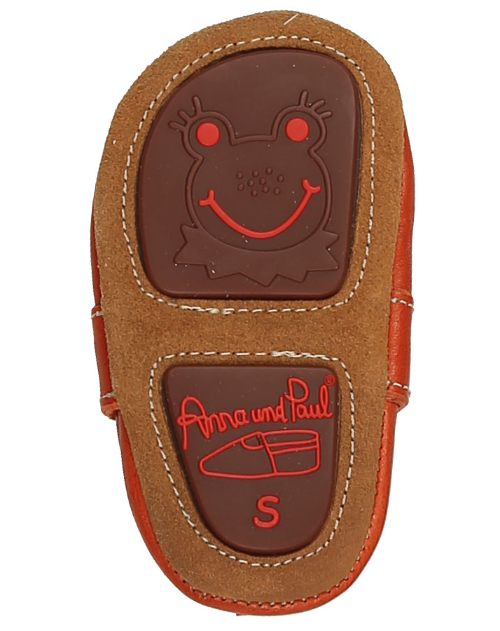 Krabbelschuhe STELLA in ziegel