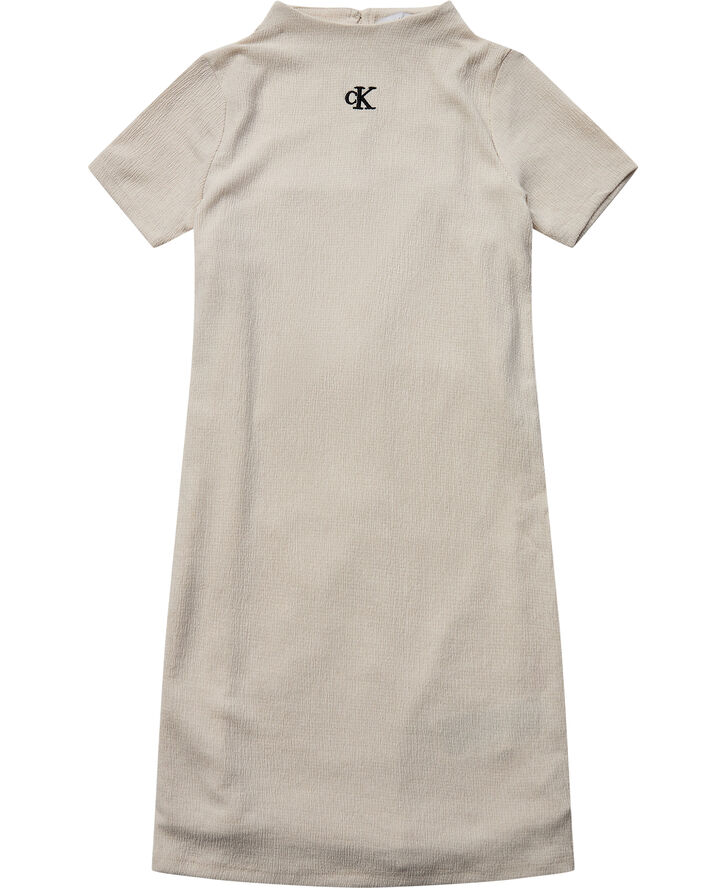 Calvin Klein Crinkle short sleeve dress Pgb