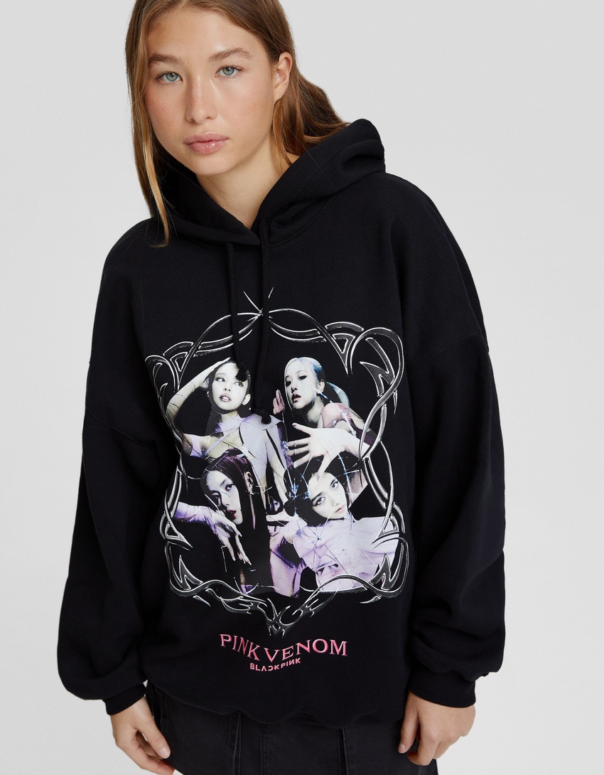 Moletom Blackpink estampado